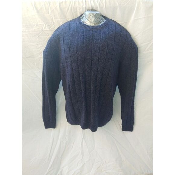 Dockers VINTAGE Men's Size XL Blue Chambray Sweater - Picture 1 of 6